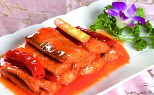 醋菜谱:红烧糖醋带鱼的做法_新浪山西百年传承
