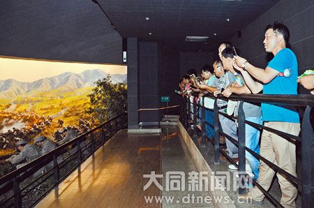 平型关大捷纪念馆7月上中旬接待游客7000余名