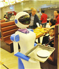 餐厅现机器人送餐